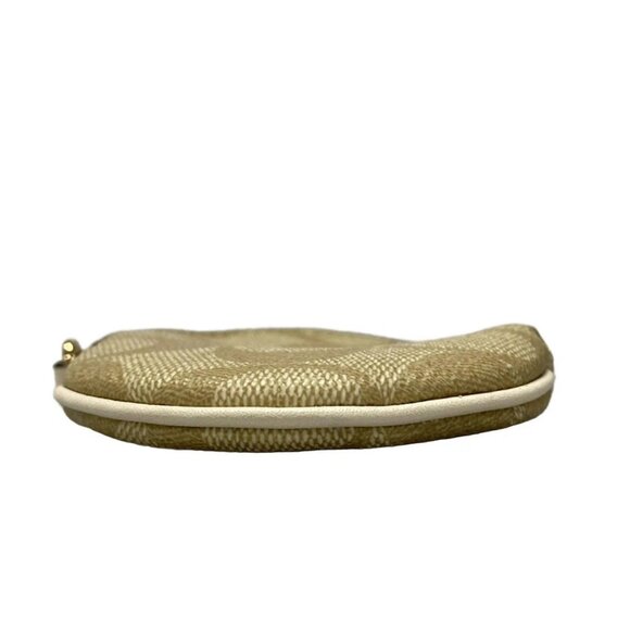 Auth COACH Signature CG762 Beige Light Brown PVC - Coin Case - Picture 7 of 12